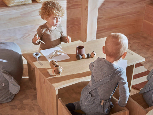 OYOY Potloden etui Dog - hout