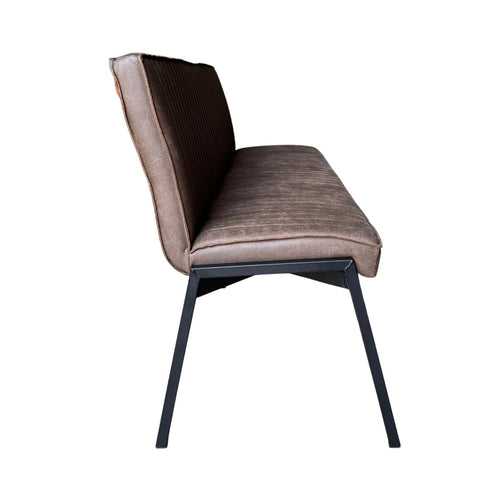 Starfurn Eetkamerbank Tivoli - Bruin Leer - 185x56x88cm