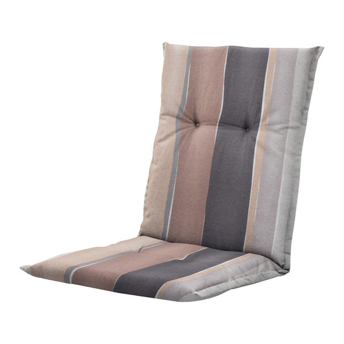 Madison tuinstoelkussen lage rug Nox - mulitkleur - 105x50x6cm - set van 4