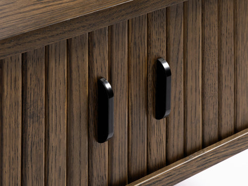 Rebellenclub Salontafel Taree - 120 x 60 cm - Smoked Eiken