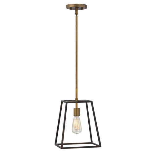 Elstead Fulton - 1-lichts plafondlamp brons, E27