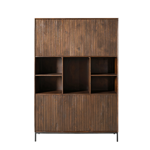 Starfurn  vakkenkast Madison - bruin - 45x135x200cm
