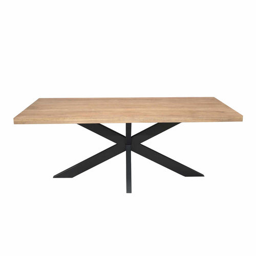 Starfurn Eettafel Dakota - Rechthoekig Naturel Hout - 200x100x76cm