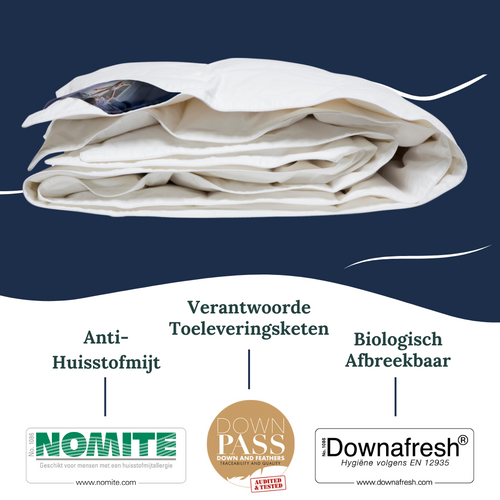 Ten Cate dekbed - 90% eendendons - zomerdekbed - 140x200