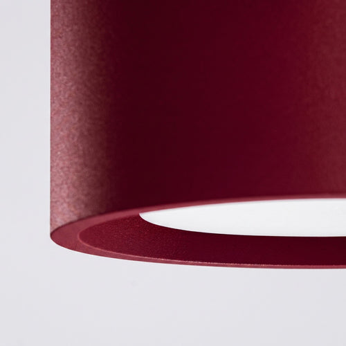 Sollux Lighting Plafondlamp MODO 3 bordeaux Gx53 - 32,4x10,4x8,2cm
