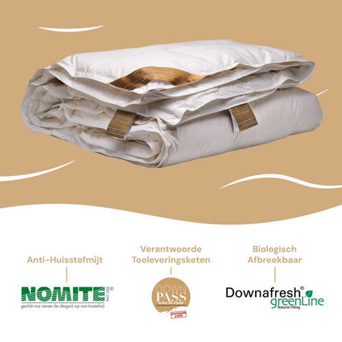 Ten Cate dekbed - 90% ganzendons - 4 seizoenen - 140x200 - vtwonen shop