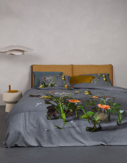 Essenza Ficaria dekbedovertrek - Lits-Jumeaux XL – 260x200/220 cm - Grijs