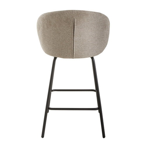 Calicosy - SORREL Set van 2 barkrukken - Beige - 50x53x89 cm