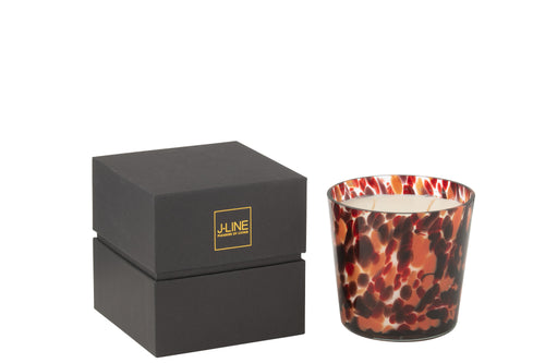 J-Line geurkaars Noa - rood - small - 50U - vtwonen shop