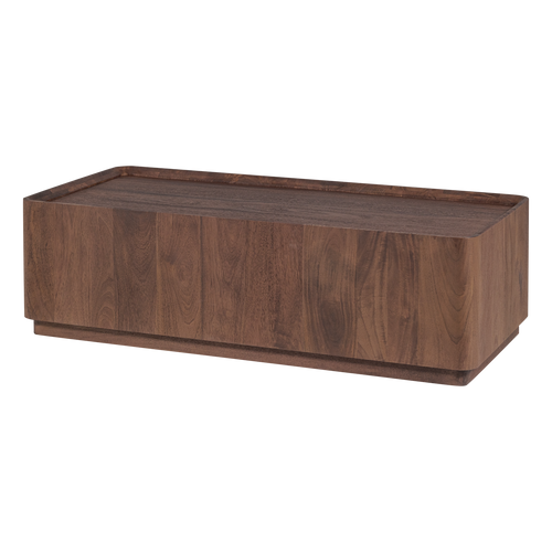WOOOD salontafel Volu - Mangohout - Bruin - 39x130x60