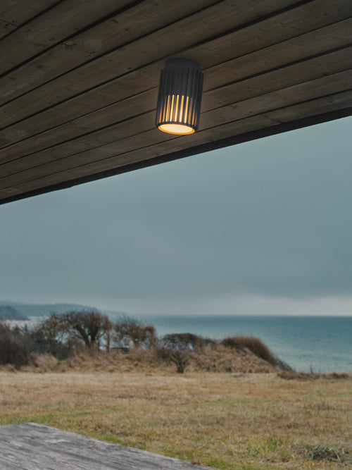 Nordlux Aludra | Plafondlamp | Zeegrijs Antraciet | E27 | Seaside