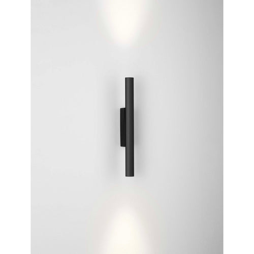 Nova Luce PARON Up & Down wandlamp Sandy Black LED 11W 507lm 3000K