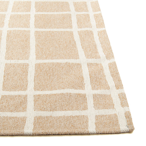 Lola&Moi vloerkleed Powder Snow - beige - 80x150cm