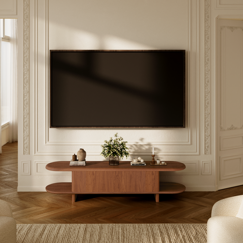 Sia Home - TV-meubel BOIA - multiplex walnoot 180cm