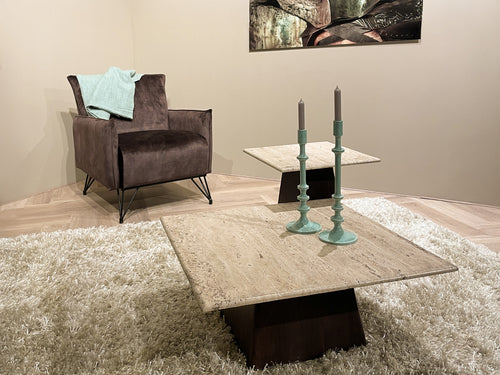 Livingfurn salontafel Valentino - 45cm - mangohout