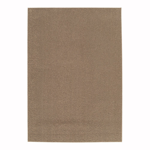 AFK Living vloerkleed Mono - Vloerkleed met getextureerd schapenvacht-effect - taupe - 160x230 cm