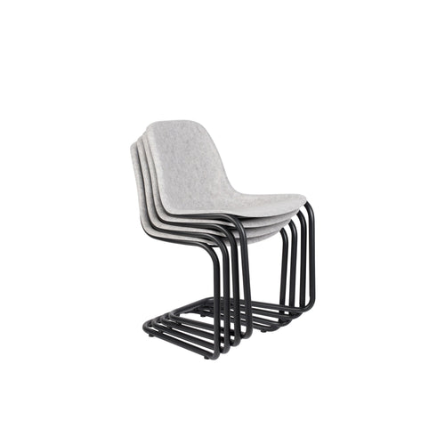 Zuiver Thirsty Eetkamerstoelen  Roze - Set van 2
