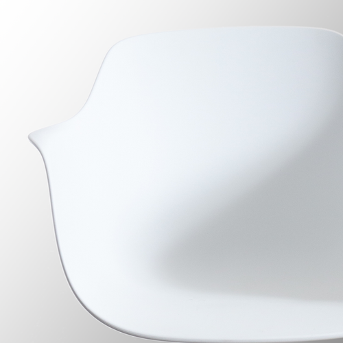 Nolon Nora-Puk Eetkamerstoelen Set van 2 - Wit - Wit Onderstel - vtwonen shop