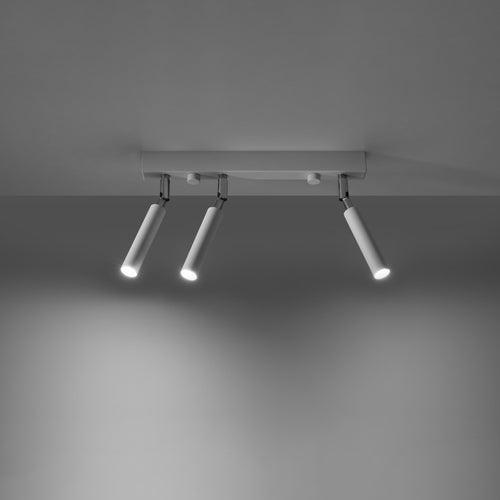 Sollux Lighting Plafondlamp EYETECH 3 wit - 35x3x20cm