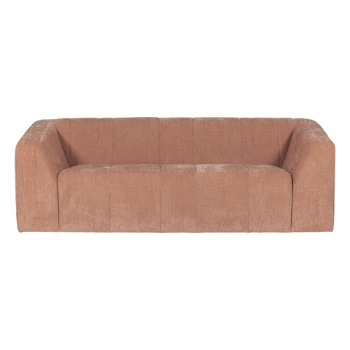 WOOOD 2-zits bank Omaire - Chenille - Lichtroze