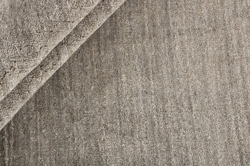 MOMO Rugs Plain Dust Round Robusto Grey 200 cm rond - vtwonen shop