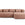 Micadoni rechter hoekbank Jenny 5-zits, flueel terracotta - 145x225x73cm
