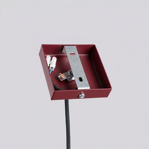 Sollux Lighting Hanglamp PASTELO 1 bordeaux - 8x8x120cm