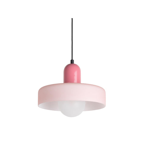 Leitmotiv hanglamp Opaco Grato - roze - Ø25cm - vtwonen shop
