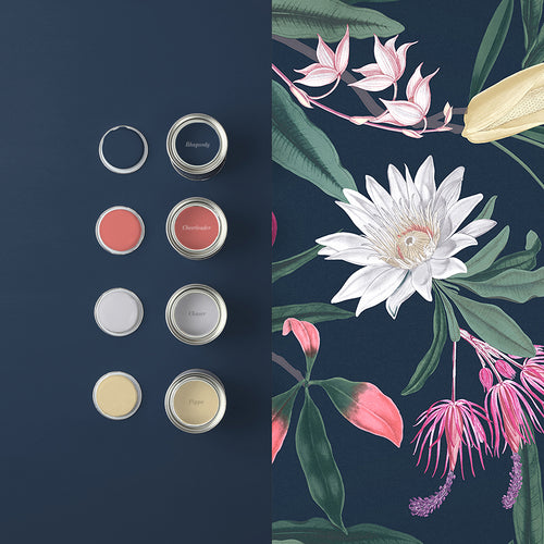 Graham & Brown Vliesbehang - Paradise Midnight - 10mx52cm - vtwonen shop