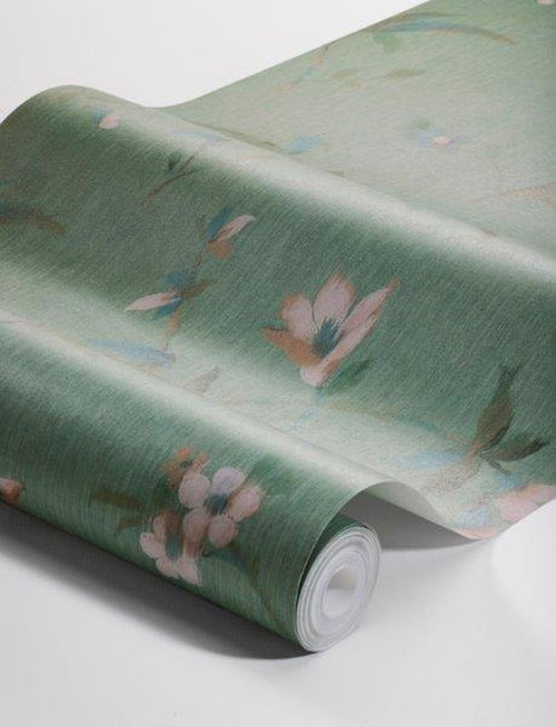 Borastapeter fotobehang bloemen groen - 196 x 265 cm - 660869 - vtwonen shop