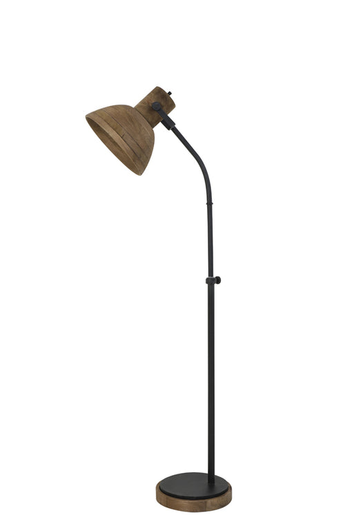 Light & Living vloerlamp IMBERT - 47x29x129cm - bruin - vtwonen shop