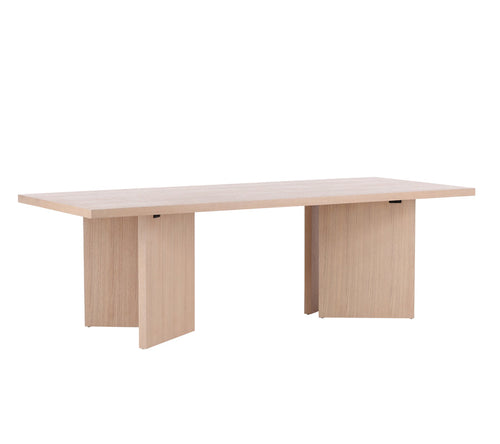 Rebellenclub Eetkamertafel Vimmerby - 240 x 100 cm - Licht Eiken - vtwonen shop