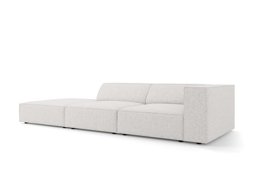 Cosmopolitan Design linker bank Arendal 4-zits, chenille, lichtgrijs - 102x262x70cm