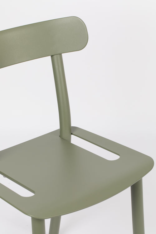 Zuiver Friday Tuinstoelen Stapelbaar Groen - Set van 2 - vtwonen shop