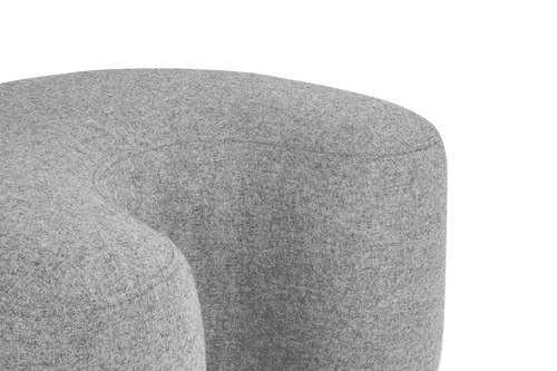 noo.ma Ü Poef - Universal Grey Wool - vtwonen shop