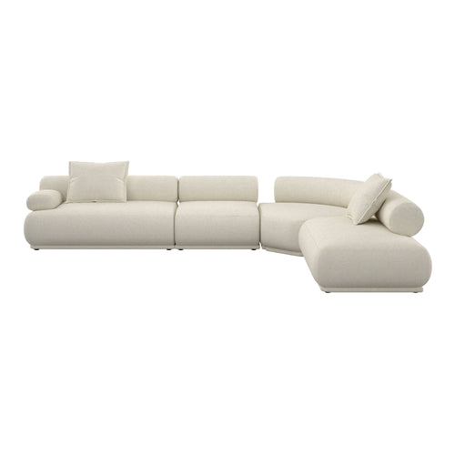 Zuiver Rembrandt 7,5-Zitsbank Links Beige