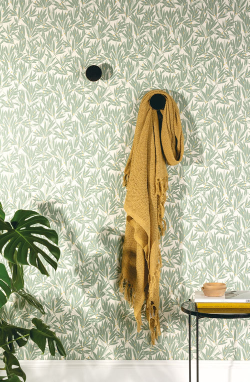 Masureel behang bladeren groen - 53 cm x 10.05 m - 632018 - vtwonen shop