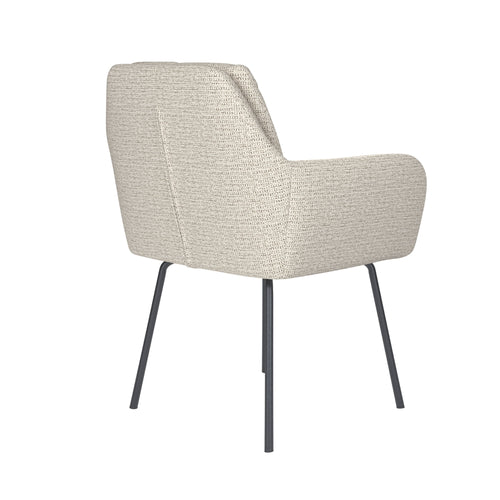 Housecraft Living Pete Eetkamerstoel Metaal Off-White - Beige