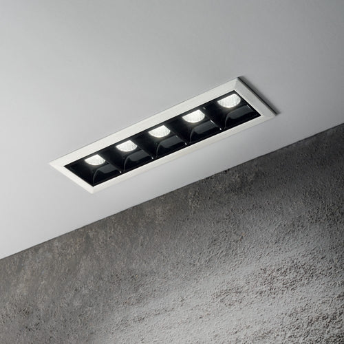 Ideal Lux Lika - LED 5-lichts inbouwspot wit