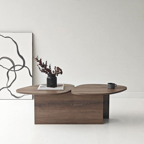 Calicosy - CELESTE Salontafel - Naturel - 125x60x38 cm