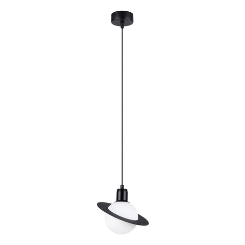 Sollux Lighting Hanglamp HYPERION 1 zwart - 20x20x125cm
