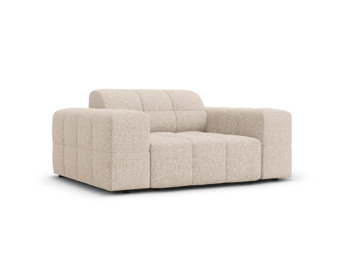 Cosmopolitan Design Fauteuil Chicago chenille beige - 102x132x78cm