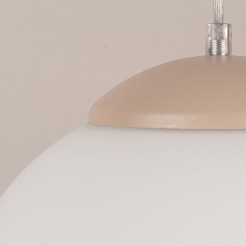 Sollux Lighting Hanglamp UGO 30 taupe - 30x30x120cm