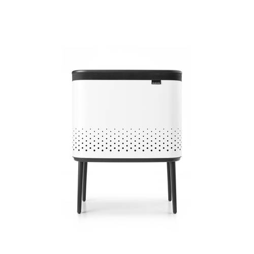 Brabantia Bo Wasbox, 60 liter, kunststof deksel - White