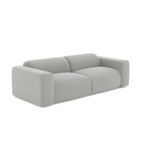 Sia Home - Bank MYRA - kruispatroonweefsel lichtgrijs 240cm