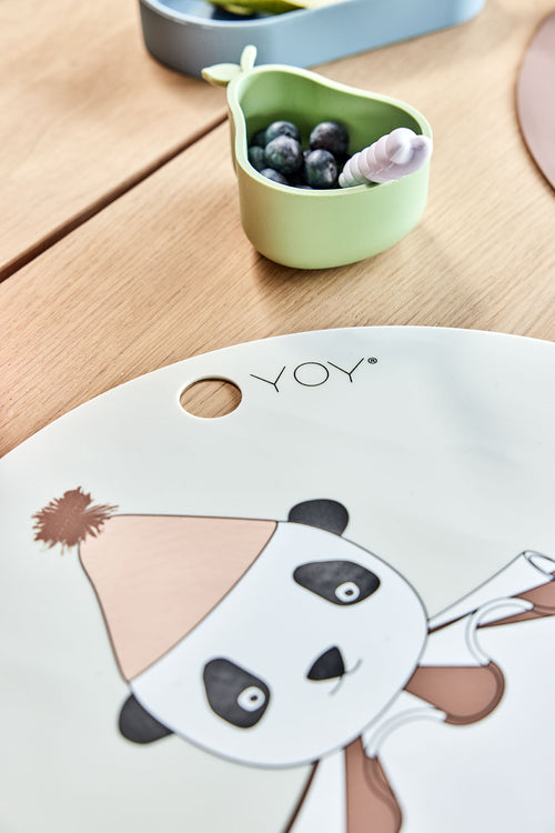 OYOY Placemat Panda - silicone - vtwonen shop