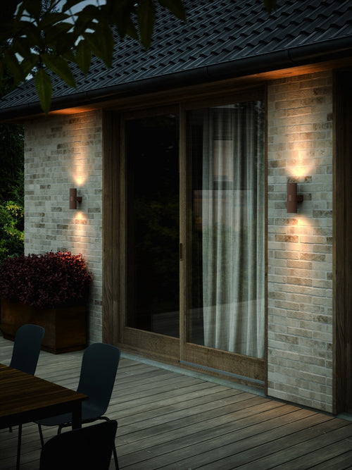 Nordlux Kyklop Ripple | Wandlamp | Rusty | GU10 - vtwonen shop