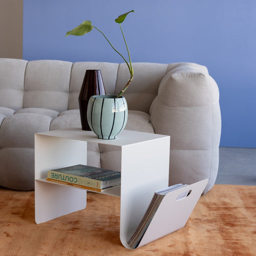 Kare Design Bijzettafel Lounge News creme