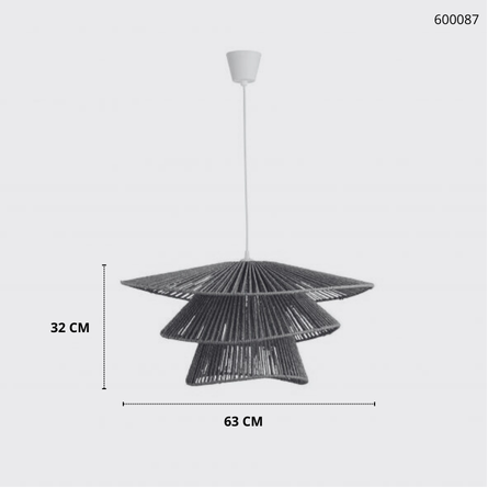 Lighto | Hanglamp Rotan Naturel Ø63 cm | Amara - vtwonen shop