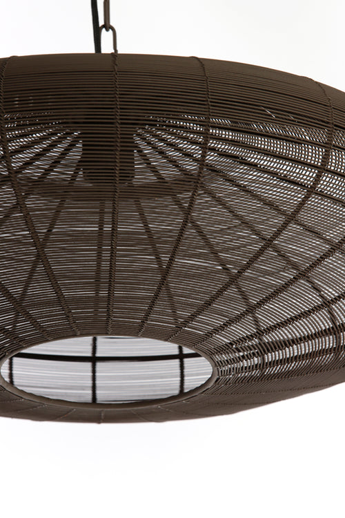 Light & Living hanglamp BAHOTO - bruin - Ø60x23cm - vtwonen shop